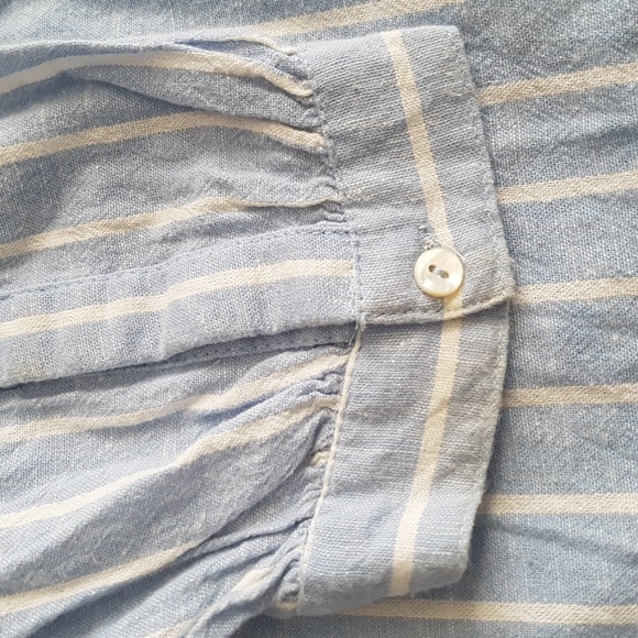 Zara Trafaluc Cotton Striped Oversized Tunic Size XS - Picture 2 of 16